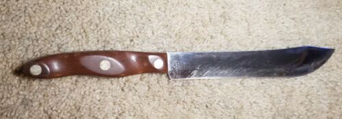 Cutco No. 22 Knife Brown Handle USA Vintage Antique - Fresh Stock Dated October 2025