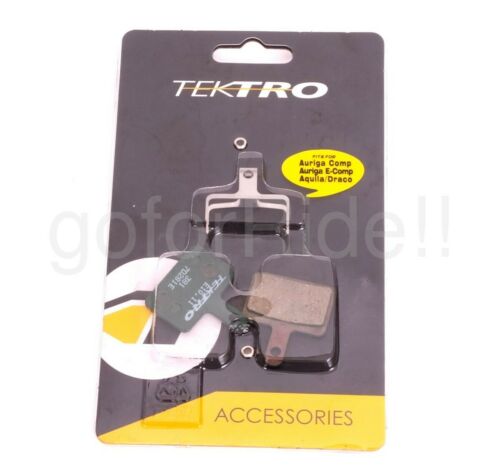 Tektro Bike Bicycle E10.11 Disc Brake Pads w/ Spring NIB 1 or 2 Pairs - Fresh Stock Dated October 2025