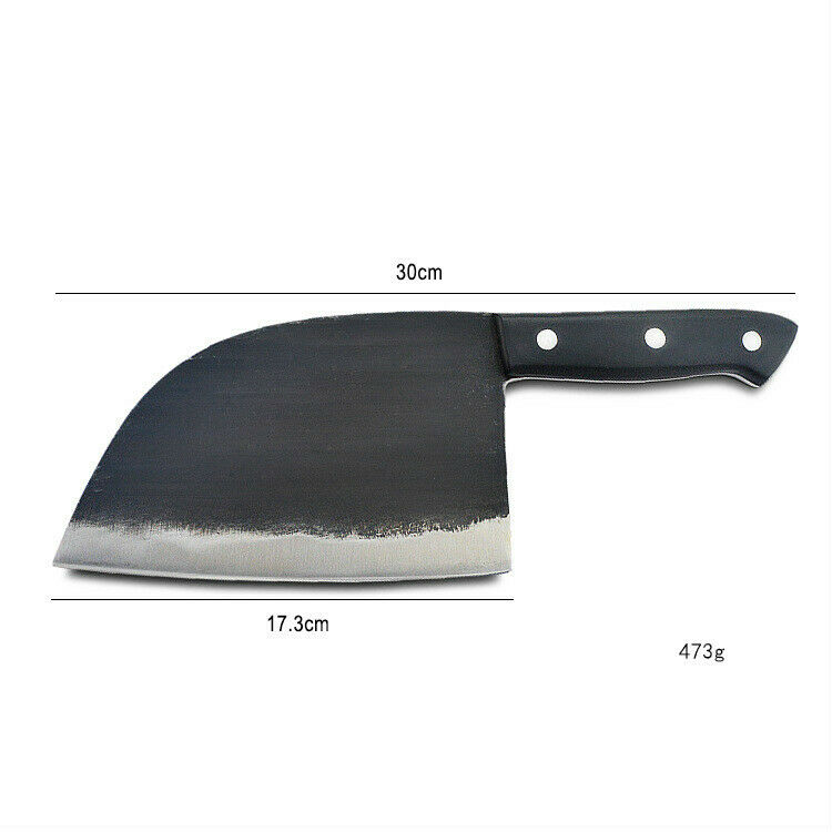 Kitchen Chef Knife Hunters Serbian Steel Knives Cleaver Forged High-Carbon Clad - Fresh Stock Dated October 2025