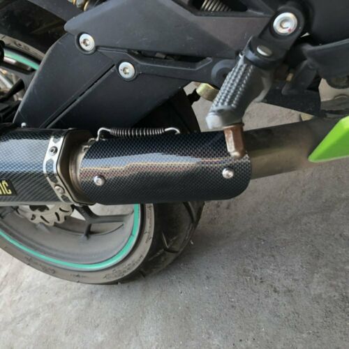 Motorcycle Exhaust Middle Pipe Heat Shield Cover Muffler Protector Carbon Like - Fresh Stock Dated October 2025