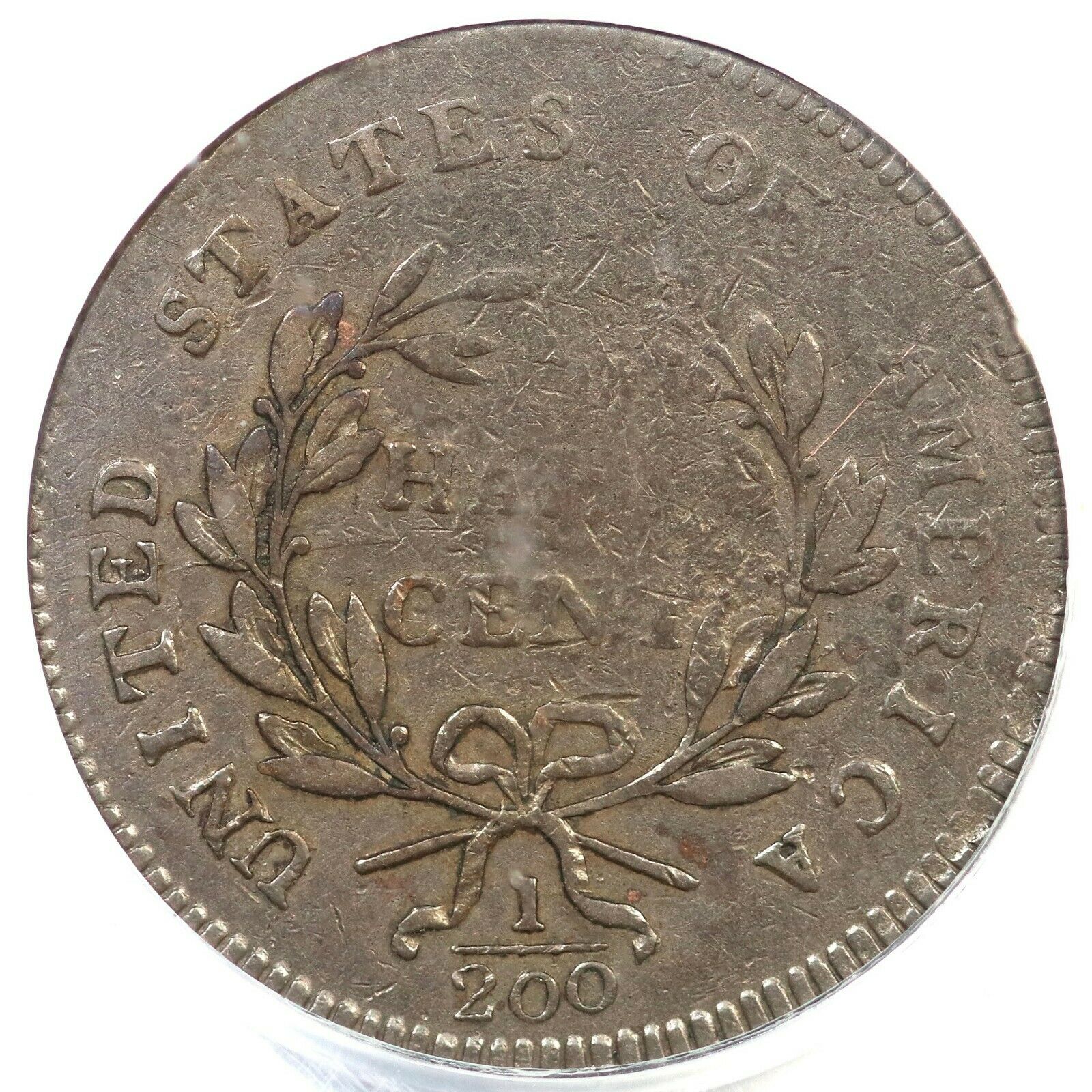 1797 C-3b R-4 PCGS VF 20 Lettered Edge Liberty Cap Half Cent Coin 1/2c - Fresh Stock Dated October 2025