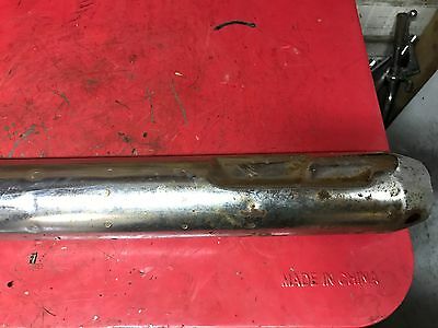 Yamaha RD125 Exhaust Pipe Muffler  RD 125  Right Side 466-14721 - Fresh Stock Dated October 2025