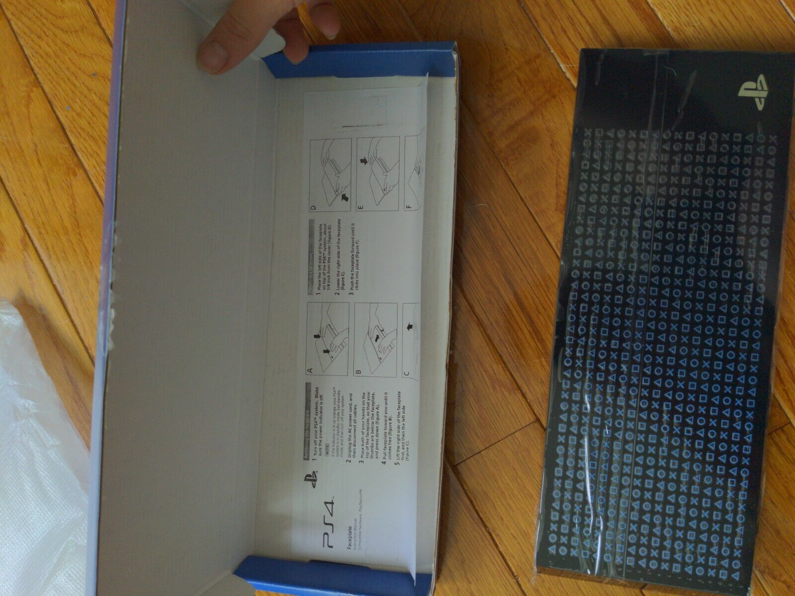 PS4 face plate - Fresh Stock Dated October 2025