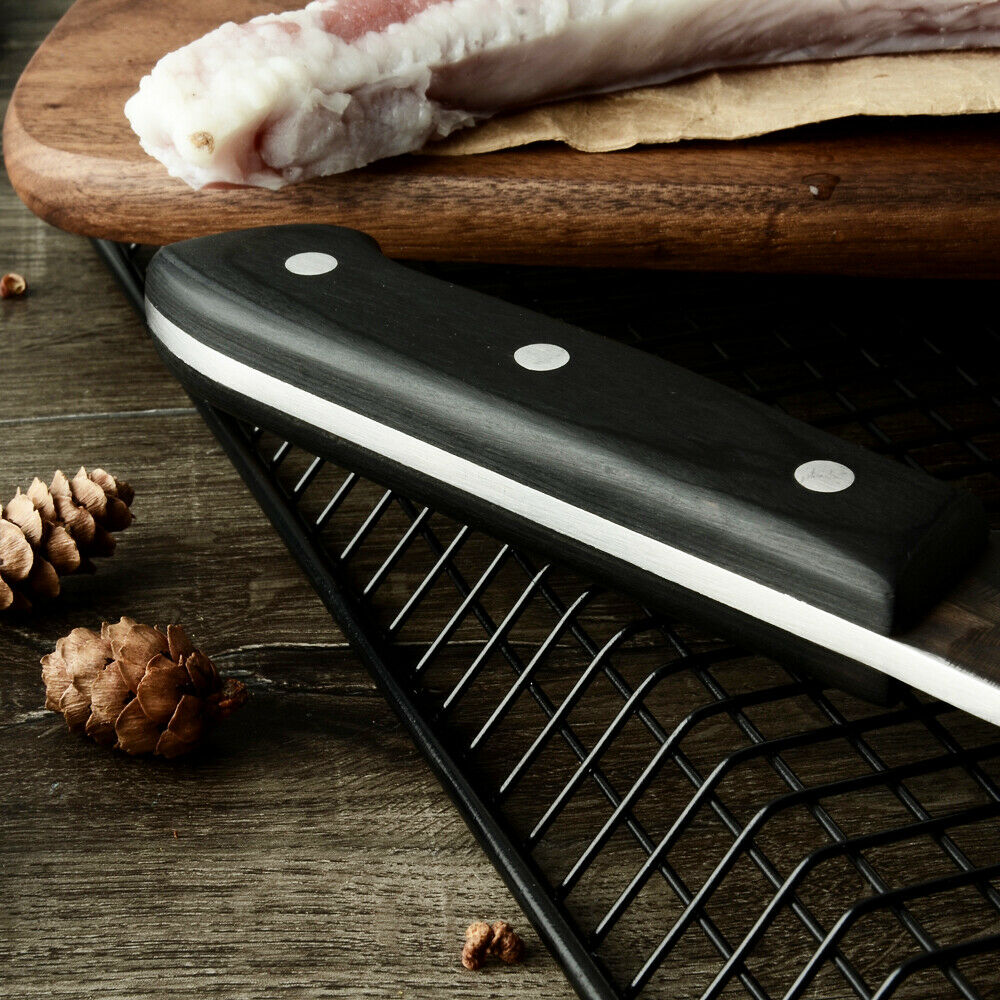 Kitchen Chef Knife Hunters Serbian Steel Knives Cleaver Forged High-Carbon Clad - Fresh Stock Dated October 2025