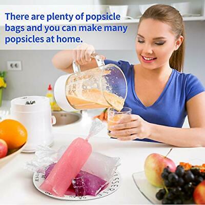Ice Popsicle Bags Disposable Ice Pop Mold Bags Plastic Ice Candy Bags for Mak... - Fresh Stock Dated October 2025