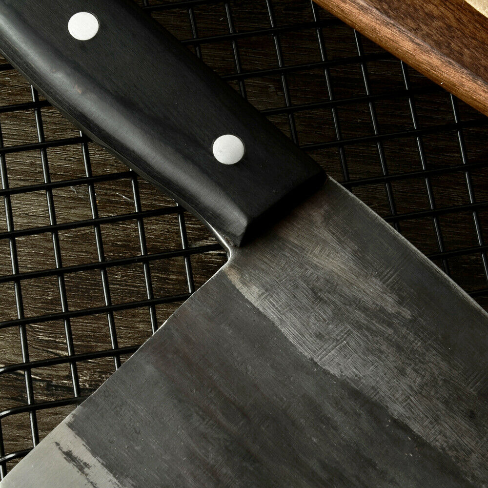 Kitchen Chef Knife Hunters Serbian Steel Knives Cleaver Forged High-Carbon Clad - Fresh Stock Dated October 2025