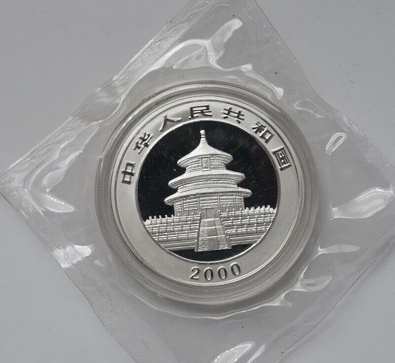 2000 Panda Coin 10 YUAN 1OZ 30g - Fresh Stock Dated October 2025