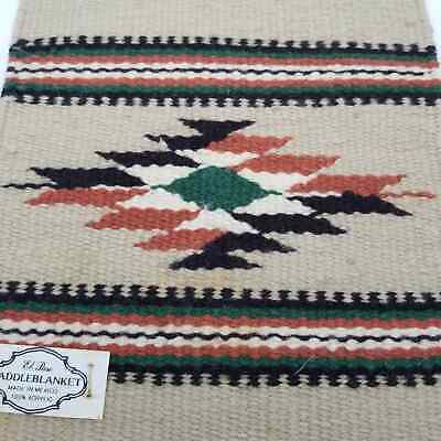 El Paso Acrylic Saddle Blanket Native  Aztec Style Equestrian Horse Mexican - Fresh Stock Dated October 2025