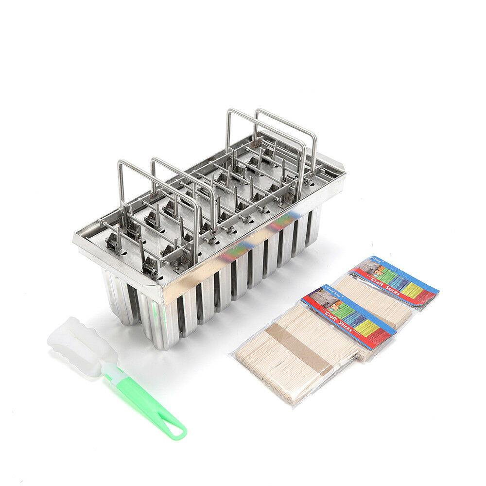 20pcs Ice Lolly Popsicle Molds Ice Cream Stick Holder Stainless Steel 0.8mm SALE - Fresh Stock Dated October 2025