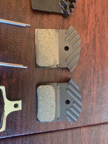 (2) Pairs Shimano J02A Resin Disc Brake Pads - Fresh Stock Dated October 2025