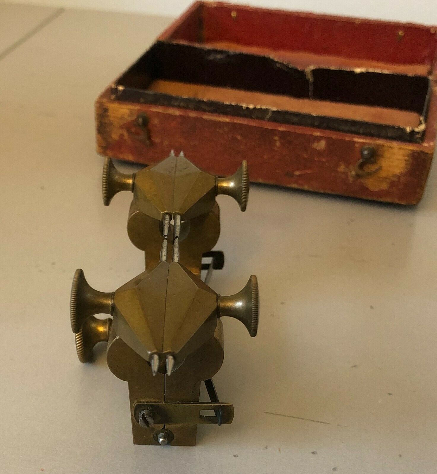 ANTIQUE VINTAGE WATCHMAKER DEPTHING TOOL 24 LIGNES - Fresh Stock Dated October 2025