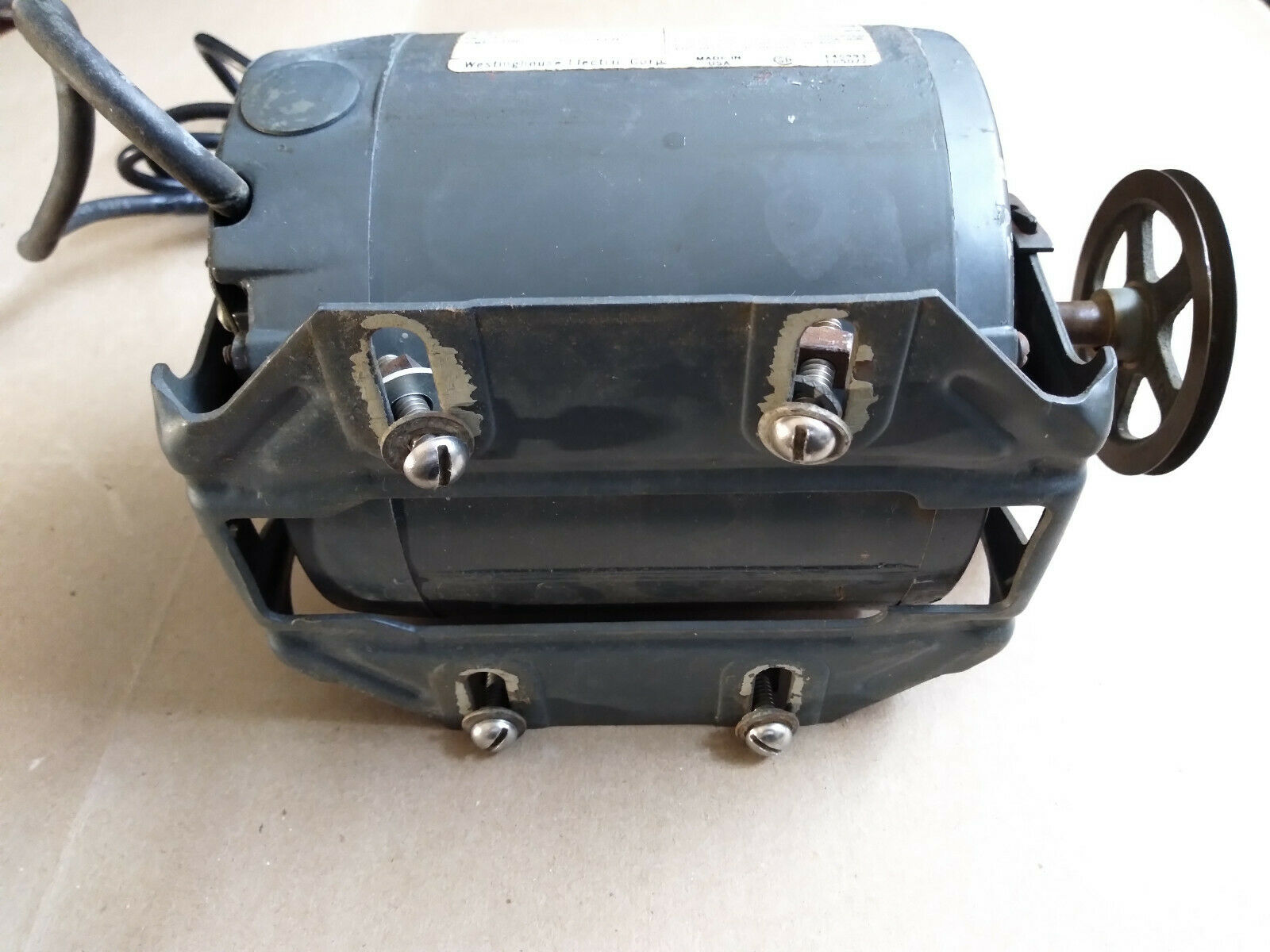 Watchmakers Lathe Westinghouse Motor 1/4 HP - USA - Fresh Stock Dated October 2025