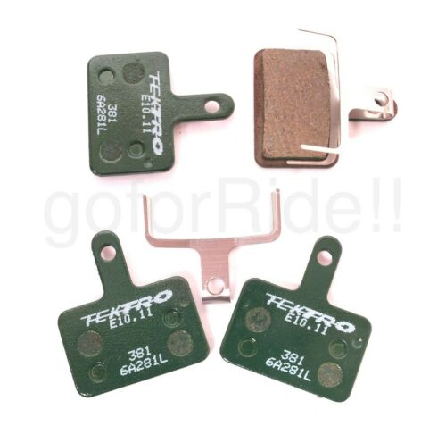 Tektro Bike Bicycle E10.11 Disc Brake Pads w/ Spring NIB 1 or 2 Pairs - Fresh Stock Dated October 2025