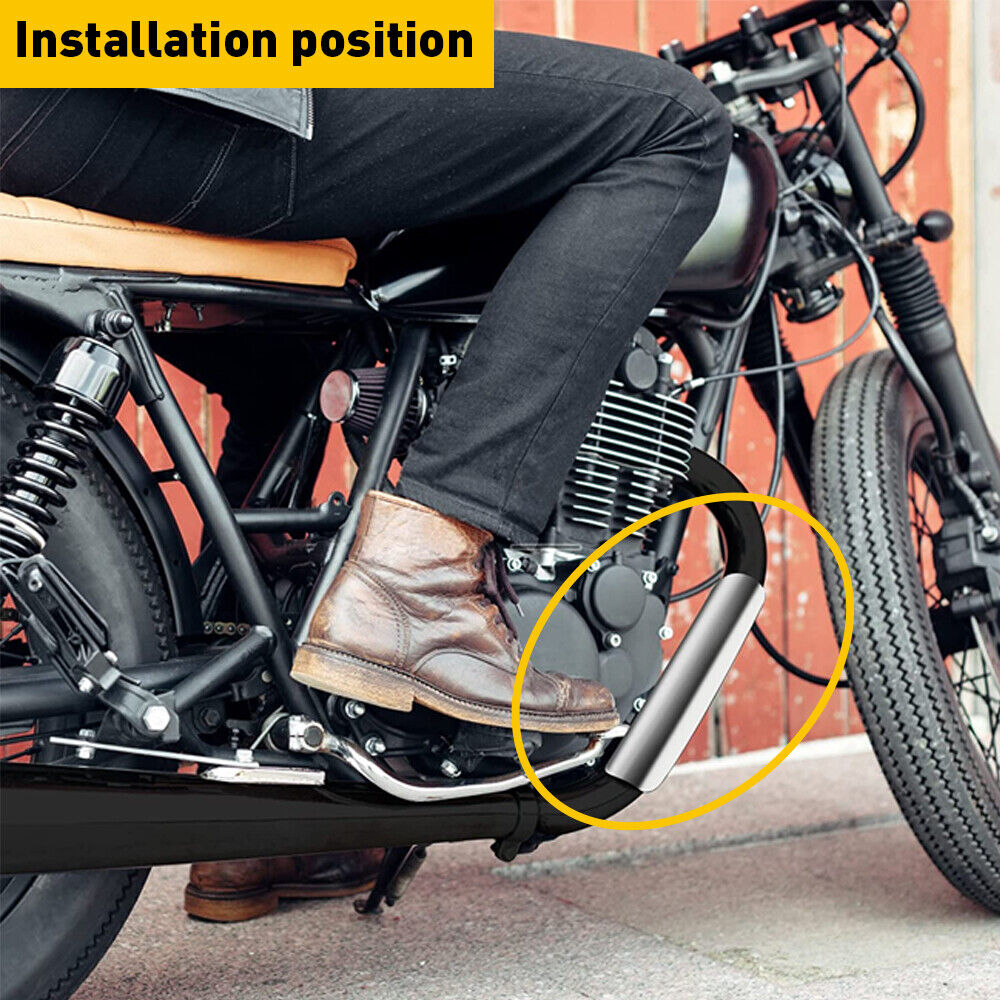 Exhaust Muffler Pipe Heat Shield Cover Protector Chrome for BMW Motorcycle US - Fresh Stock Dated October 2025