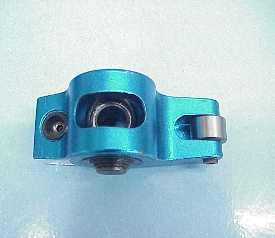 16 Blue Aluminum Roller Rockers for Big Block Chevy 396-454 - Fresh Stock Dated October 2025
