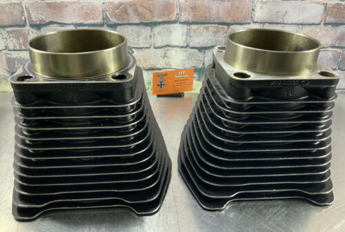 HARLEY DAVIDSON 80’ EVO CYLINDER BARRELS/JUGS & PISTONS 16K MILES NICE [G87] - Fresh Stock Dated October 2025
