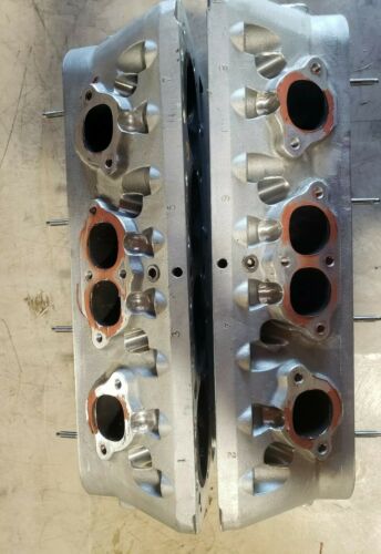 Preowned chevy SB2.2 alum racing heads  Bare heads, valve guides and matched set - Fresh Stock Dated October 2025