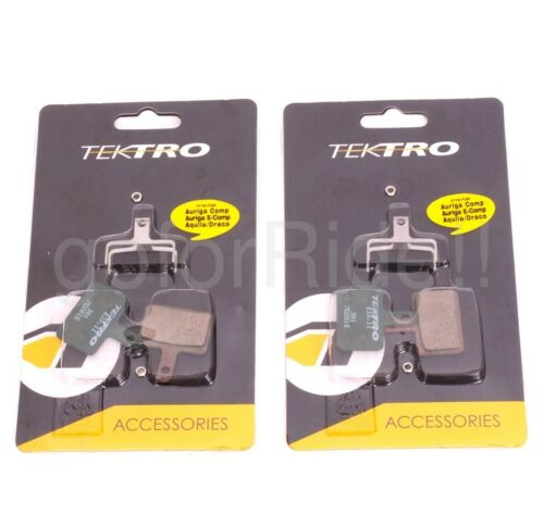 Tektro Bike Bicycle E10.11 Disc Brake Pads w/ Spring NIB 1 or 2 Pairs - Fresh Stock Dated October 2025
