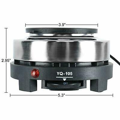 Portable 110V 500W Electric Mini Stove Hot Plate Multifunction Home Heater DIY - Fresh Stock Dated October 2025