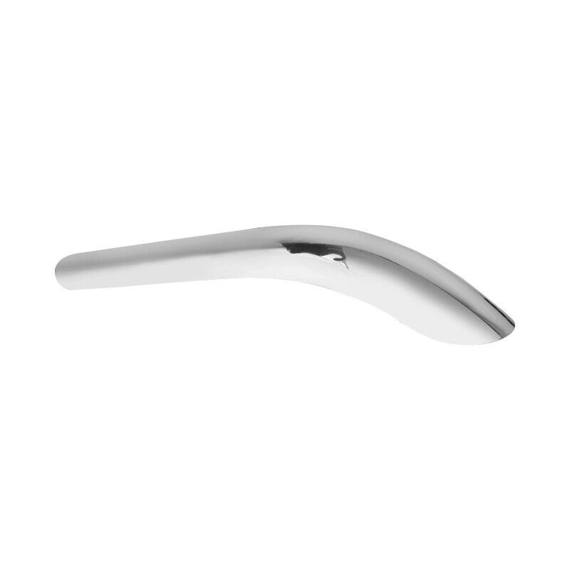 Curved Exhaust Heat Shield Heel Guard For Harley Honda Kawasaki Suzuki Yamaha - Fresh Stock Dated October 2025