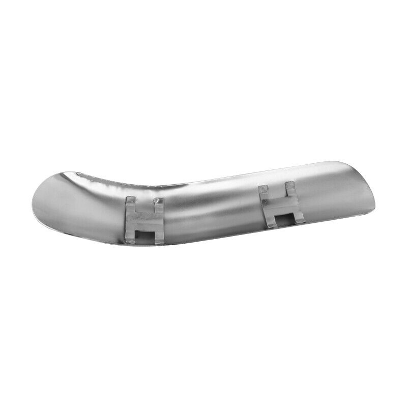 Curved Exhaust Heat Shield Heel Guard For Harley Honda Kawasaki Suzuki Yamaha - Fresh Stock Dated October 2025