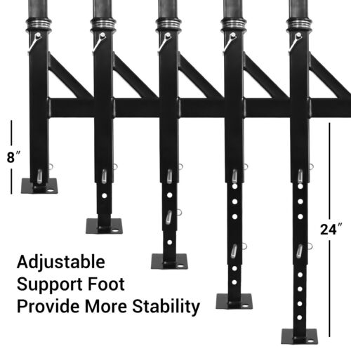 Truck Hitch Game Hoist&Gambrel-500lbs with 360 Degree Swivel-Complete Hoist Kit - Fresh Stock Dated October 2025