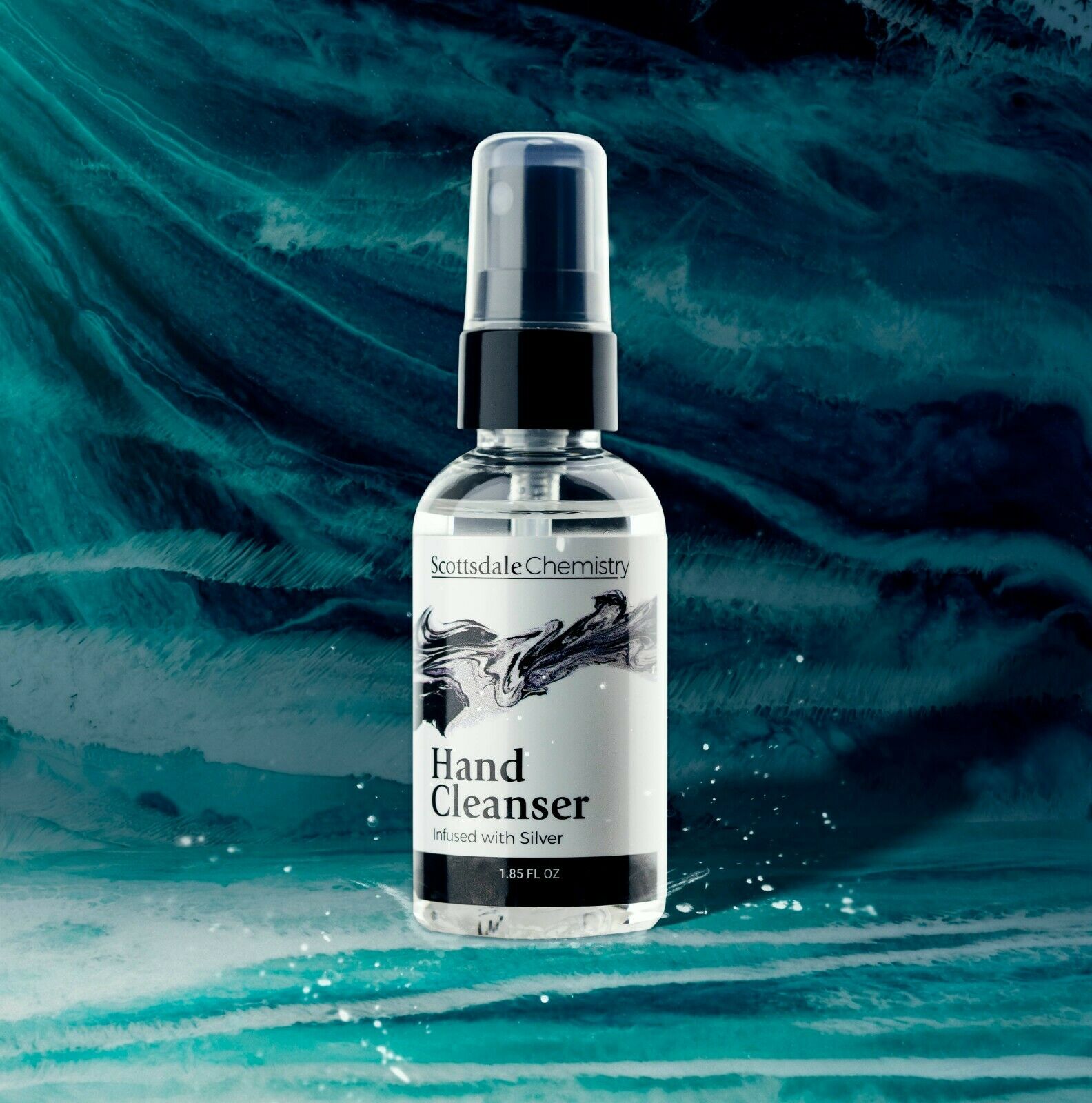 Scottsdale Chemistry Hand Cleanser - Silver Infused, Luxury Scented - Fresh Stock Dated October 2025