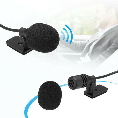 Car Radio Stereo GPS 3.5mm Microphone DVD Bluetooth Enabled Audio External Mic - Fresh Stock Dated October 2025