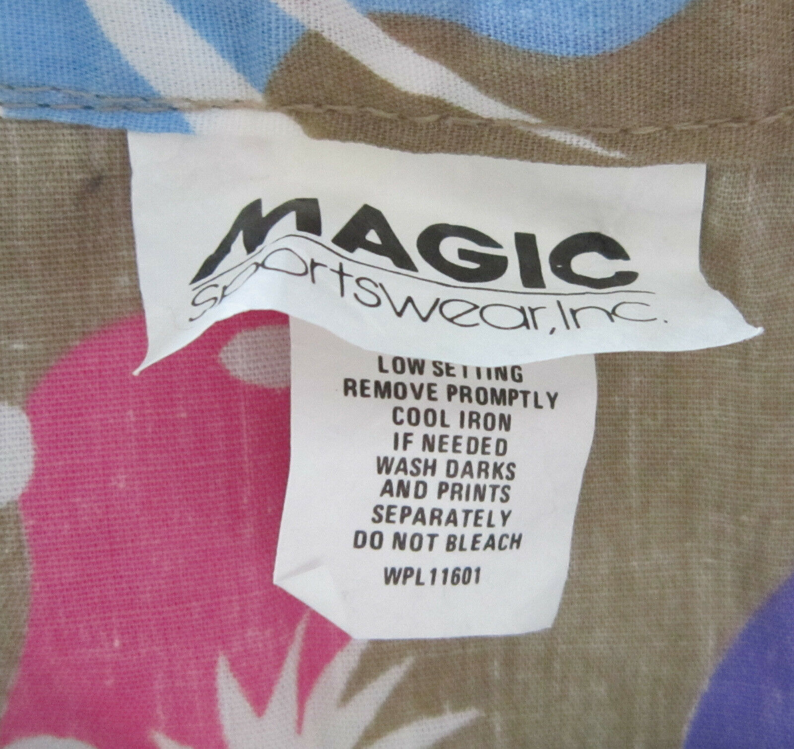 Vintage Magic Sportswear Wrap Skirt with Fish and Seahorses   Size S - Fresh Stock Dated October 2025