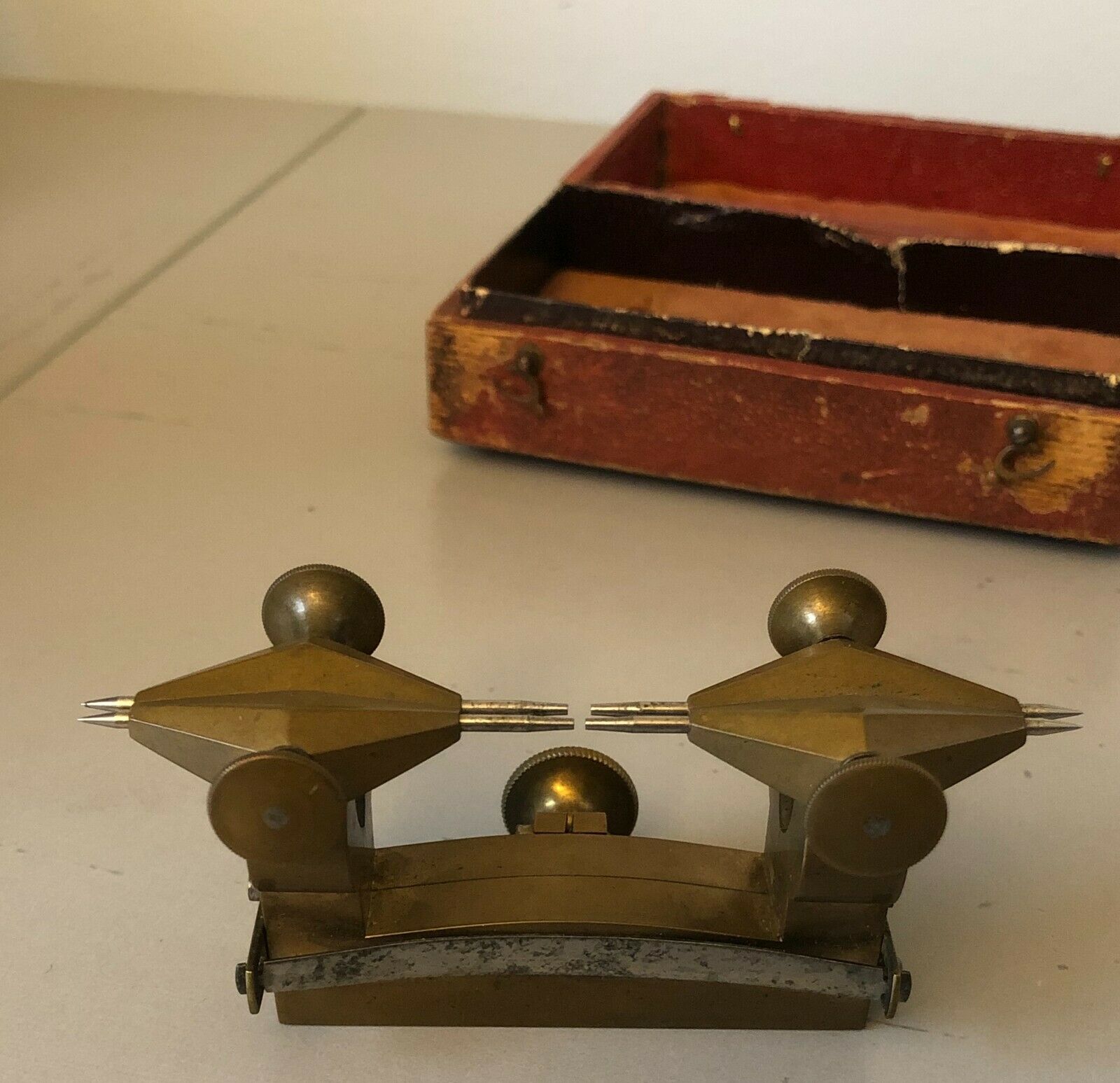 ANTIQUE VINTAGE WATCHMAKER DEPTHING TOOL 24 LIGNES - Fresh Stock Dated October 2025