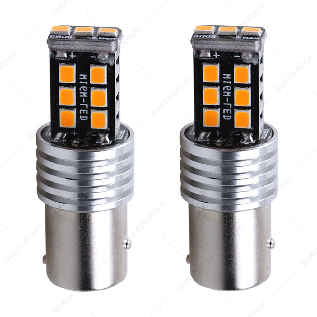 For Honda Interceptor VF500F VF700F 2X 2057 1157 LED Tail Stop Brake Light Bulbs - Fresh Stock Dated October 2025