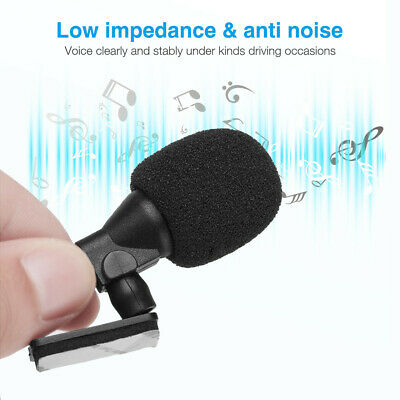 Car Radio Stereo GPS 3.5mm Microphone DVD Bluetooth Enabled Audio External Mic - Fresh Stock Dated October 2025