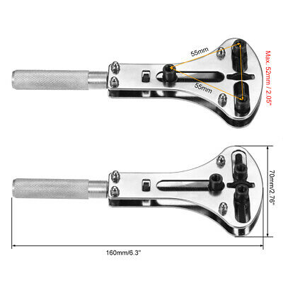 Watch Back Remover Tool Set Adjustable Case Opener for 55mm Watch Case - Fresh Stock Dated October 2025