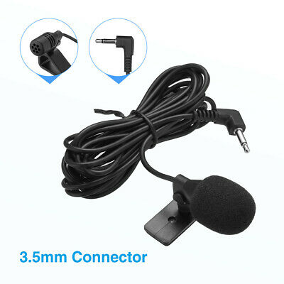 Car Radio Stereo GPS 3.5mm Microphone DVD Bluetooth Enabled Audio External Mic - Fresh Stock Dated October 2025