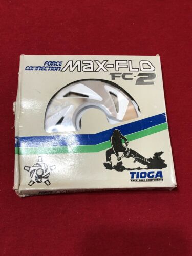 WHITE TIOGA FORCE CONNECTION MAX FLO FC-2 SPIDER SPROCKET OLD SCHOOL BMX - Fresh Stock Dated October 2025