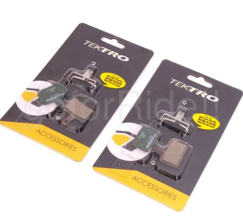 Tektro Bike Bicycle E10.11 Disc Brake Pads w/ Spring NIB 1 or 2 Pairs - Fresh Stock Dated October 2025