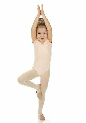 Elowel Kids Girls' Basic Short Sleeve Leotard (Size 2-14 Years) Multiple Colors - Fresh Stock Dated October 2025