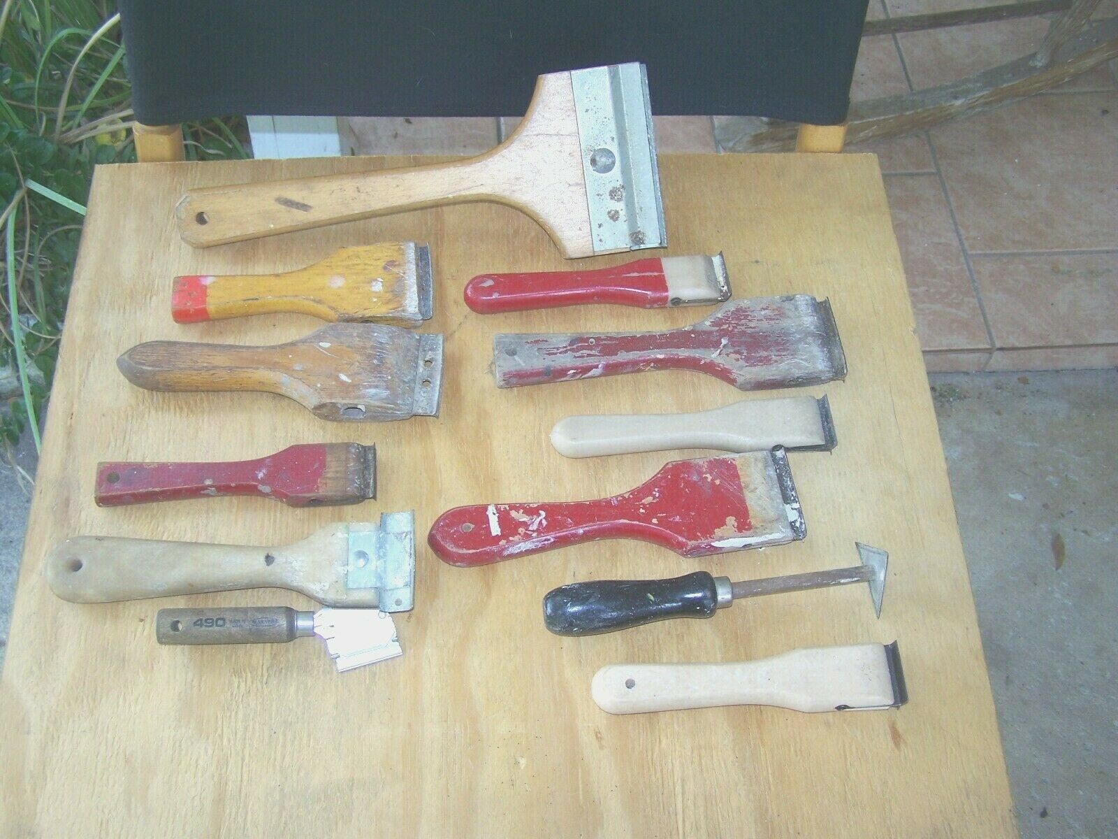 Vintage Paint Scrapers / Red Devil / Hyde & More - Fresh Stock Dated October 2025