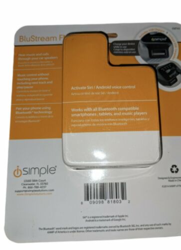 Bluetooth Car Wireless Bluetooth FM Transmitter - Fresh Stock Dated October 2025