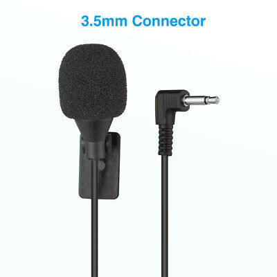 Car Radio Stereo GPS 3.5mm Microphone DVD Bluetooth Enabled Audio External Mic - Fresh Stock Dated October 2025