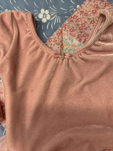 Dance Leo Pink Velvet Toddler Bal Togs 2-4 - Fresh Stock Dated October 2025
