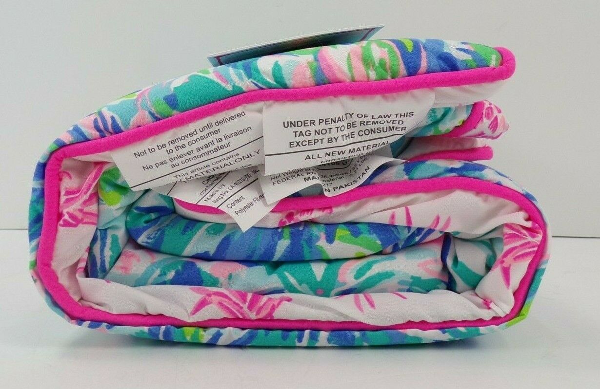 Pottery Barn Lilly Pulitzer Pineapple Party Patchwork Sham Multi #8185 - Fresh Stock Dated October 2025