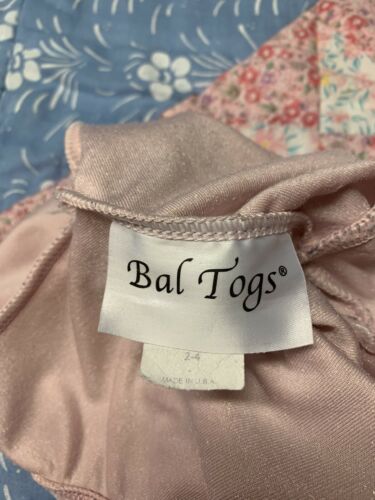 Dance Leo Pink Velvet Toddler Bal Togs 2-4 - Fresh Stock Dated October 2025