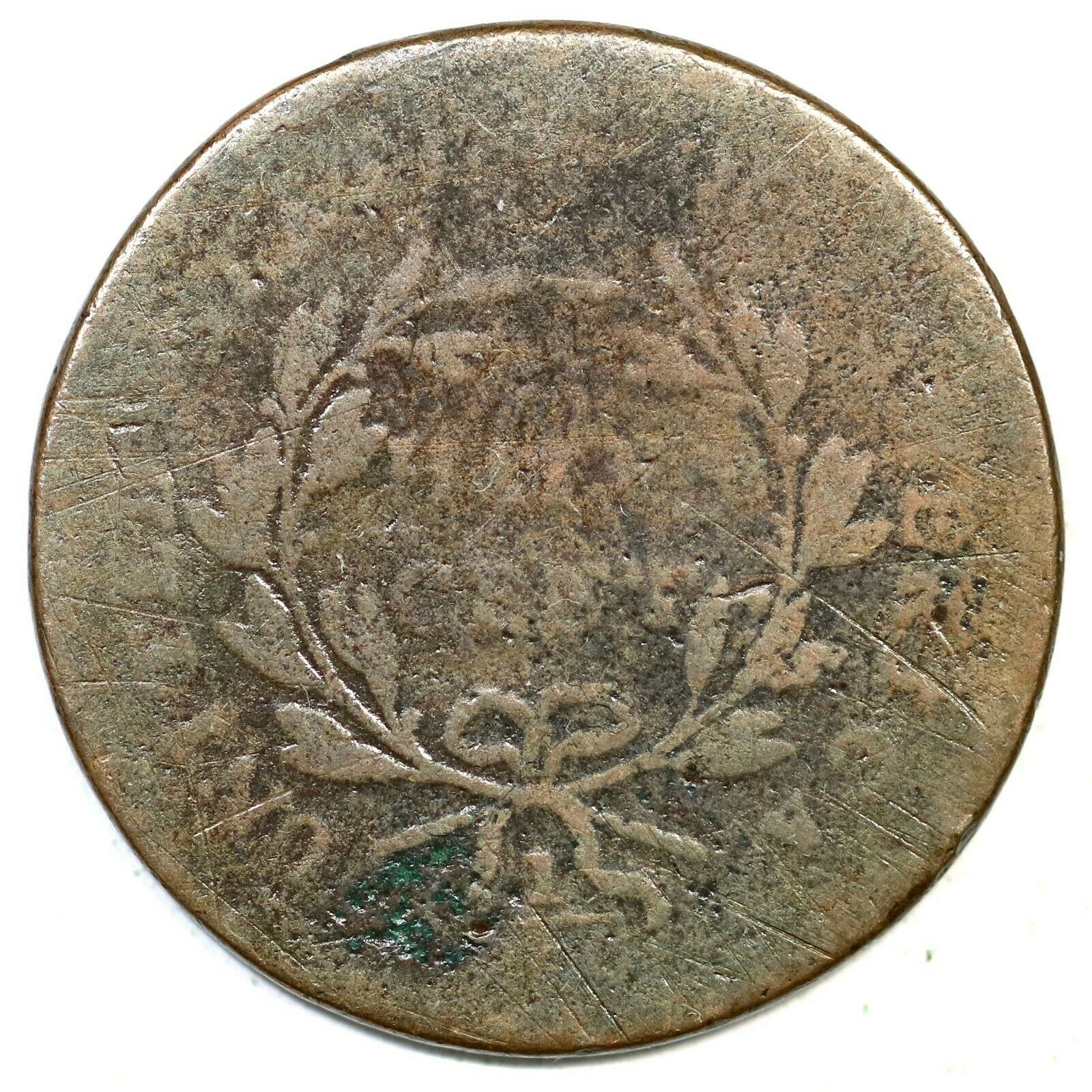 1797 C-3a R-4 Plain Edge Liberty Cap Half Cent Coin 1/2c - Fresh Stock Dated October 2025