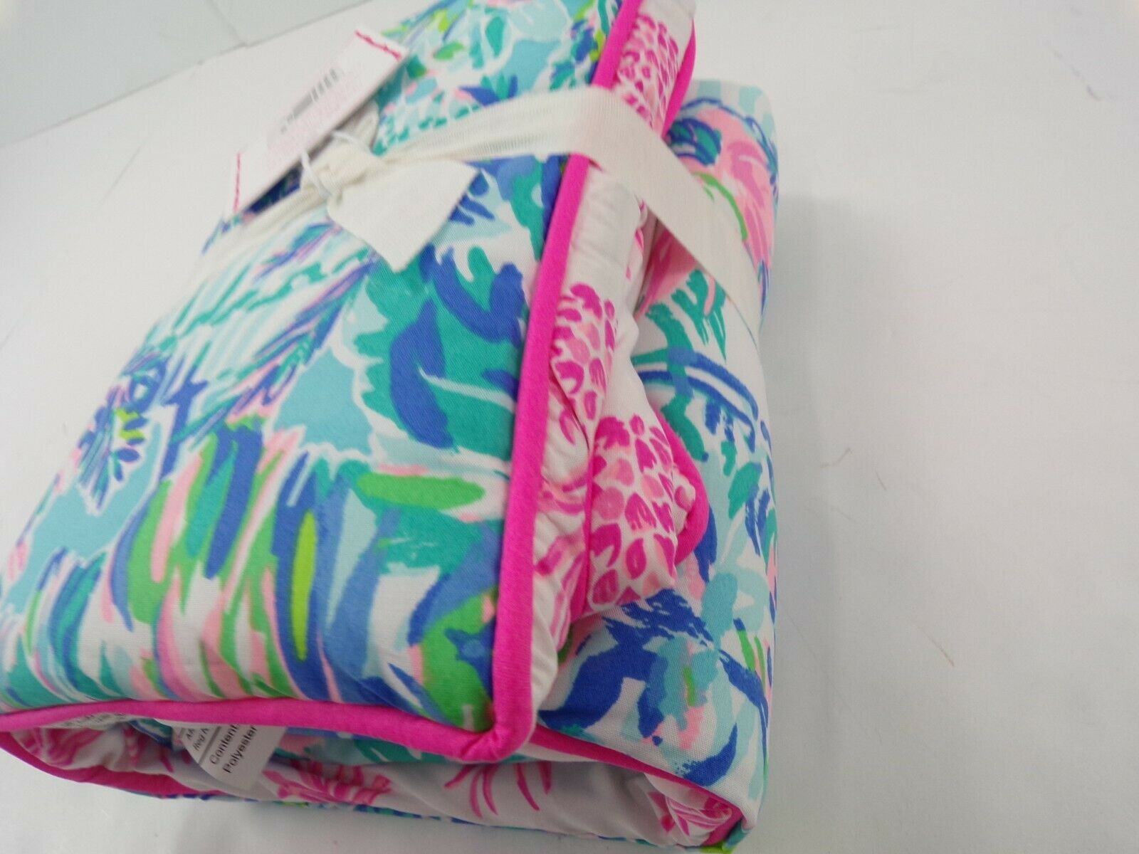 Pottery Barn Lilly Pulitzer Pineapple Party Patchwork Sham Multi #8185 - Fresh Stock Dated October 2025