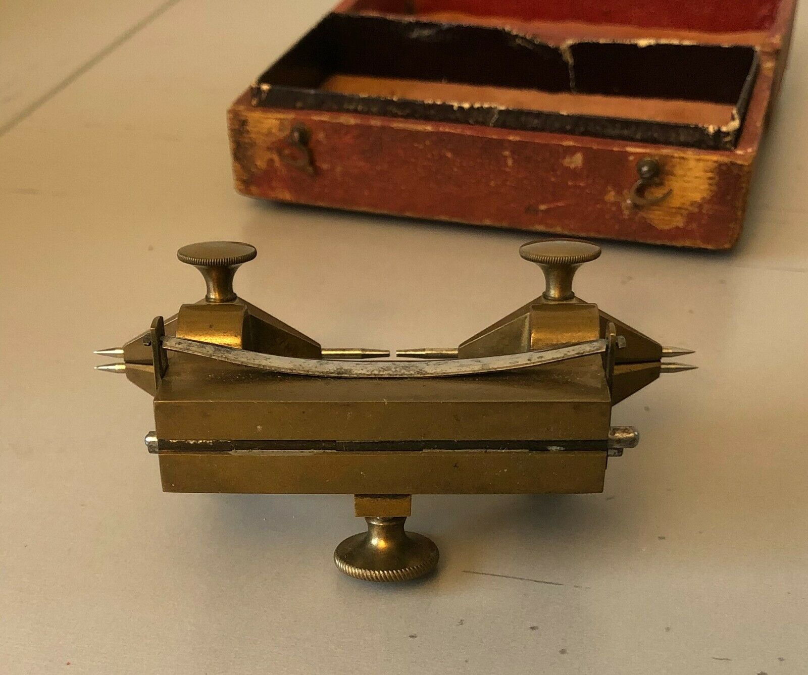 ANTIQUE VINTAGE WATCHMAKER DEPTHING TOOL 24 LIGNES - Fresh Stock Dated October 2025