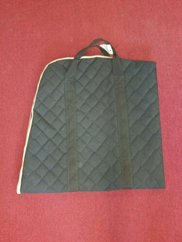 NEW!  English Saddle Carrier Quilted Nylon  Excellent Quality Black - Fresh Stock Dated October 2025