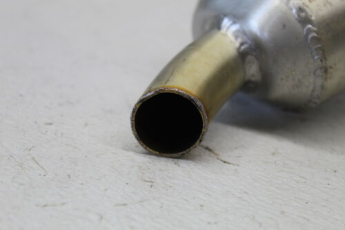 87-92 YAMAHA YSR50 DG FULL EXHAUST SILENCER HEADER HEAD PIPE EXPANSION CHAMBER - Fresh Stock Dated October 2025