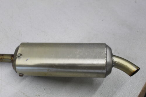 87-92 YAMAHA YSR50 DG FULL EXHAUST SILENCER HEADER HEAD PIPE EXPANSION CHAMBER - Fresh Stock Dated October 2025