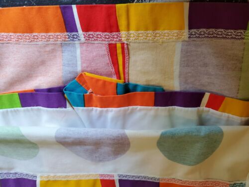 VTG 60s DAVID SMITH MASSACHUSETTS SKIRT SKORT COLORFUL MOD RETRO HIP GOGO SZ 12 - Fresh Stock Dated October 2025